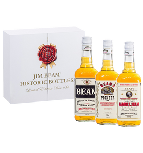 Jim Beam Historic Bottles Limited Edition Box Set