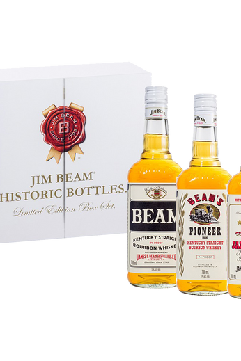 Jim Beam Historic Bottles Limited Edition Box Set