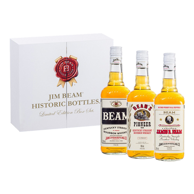 Jim Beam Historic Bottles Limited Edition Box Set