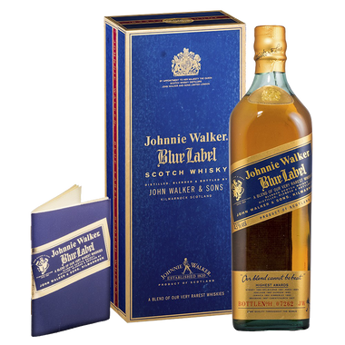 Johnnie Walker Blue Label Coffin Box 750mL Old Style